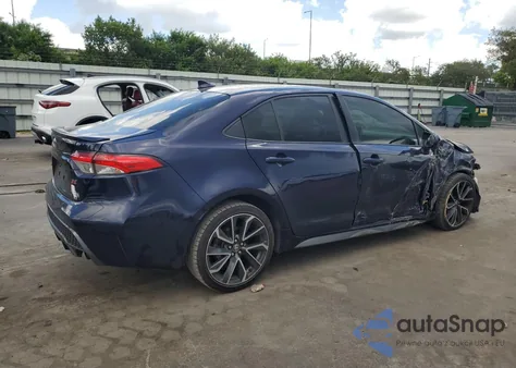 2021 Toyota Corolla Se z USA, uszkodzony, nr VIN JTDS4MCE3MJ059412